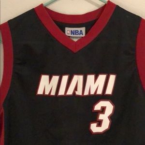 Miami Heat #3 WADE Basketball Jersey Youth XL